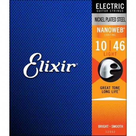 Cuerdas guitarra eléctrica ELIXIR 12052