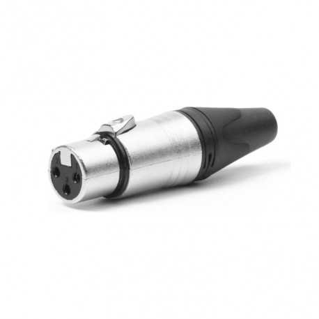 Conector XLR Hembra 3 Pins