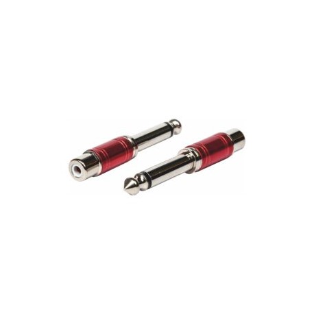 Adaptador Jack 6.3 Macho Mono a RCA Hembra