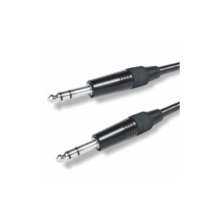 Cable Microfónico Montado Jack 6,3 M estéreo / Jack 6,3 M estéreo